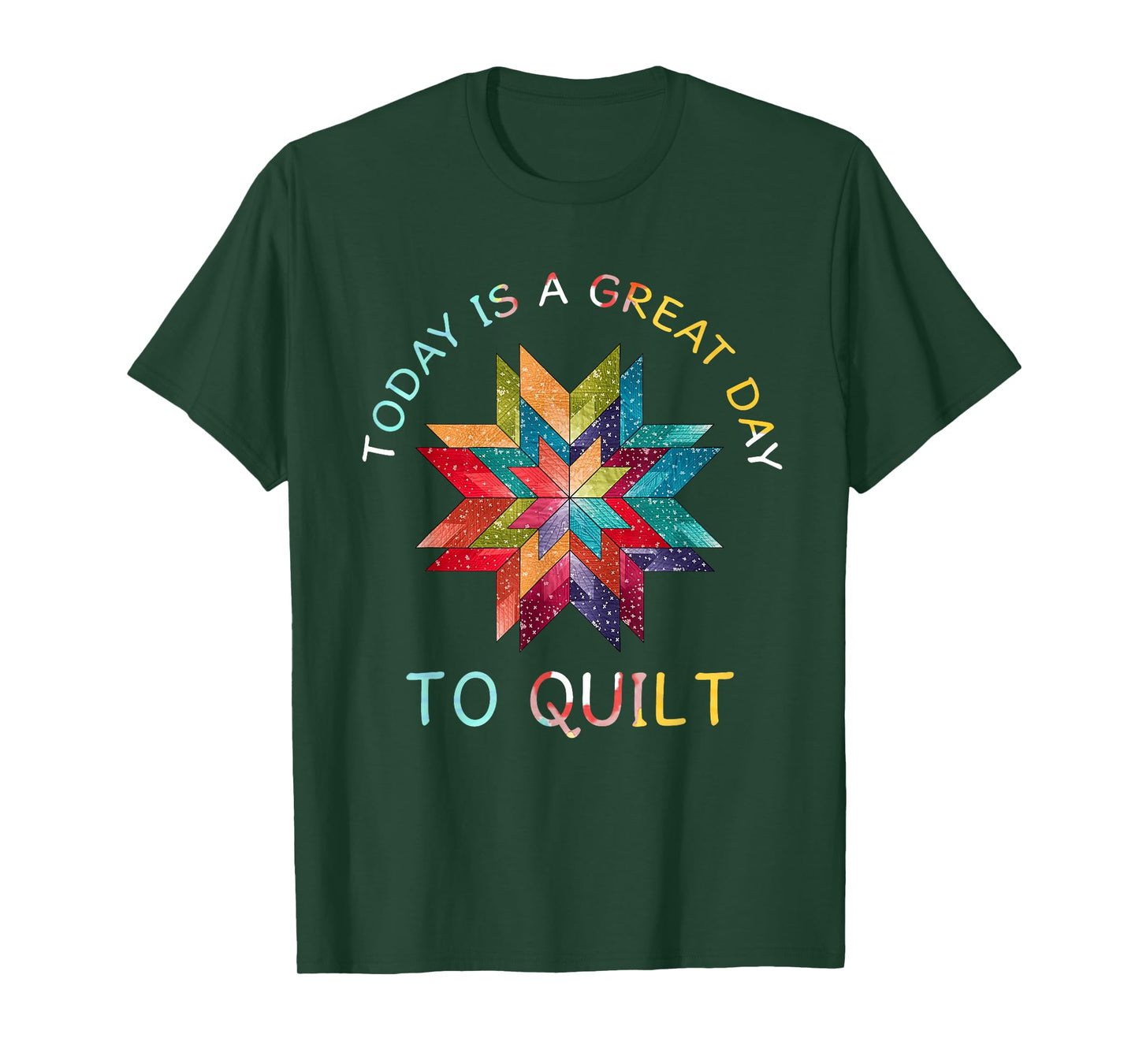 Funny Quilting Sewing Day To Quilt T-Shirt Gifts for Quilter T-Shirt