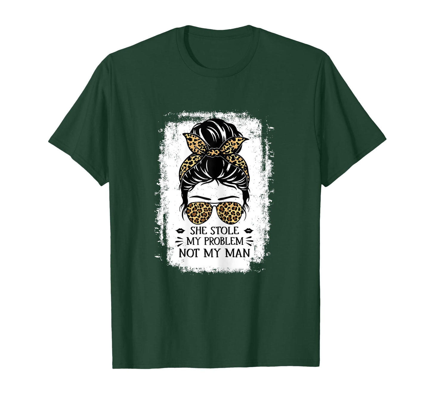 Women Funny Saying For Women She Stole My Problem Not My Man T-Shirt