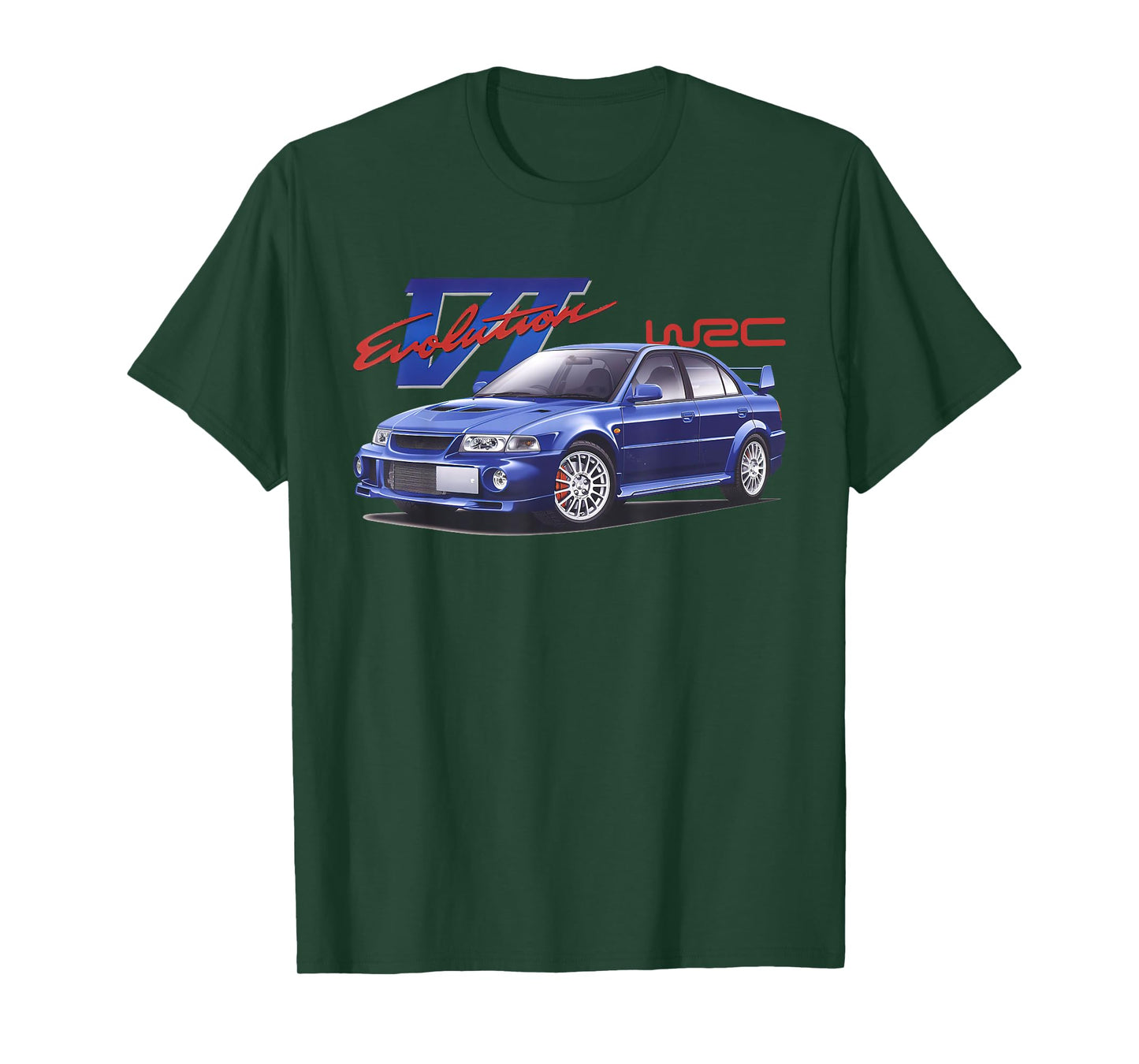 WRC Evo 6 World Rally Sports Car T-Shirt