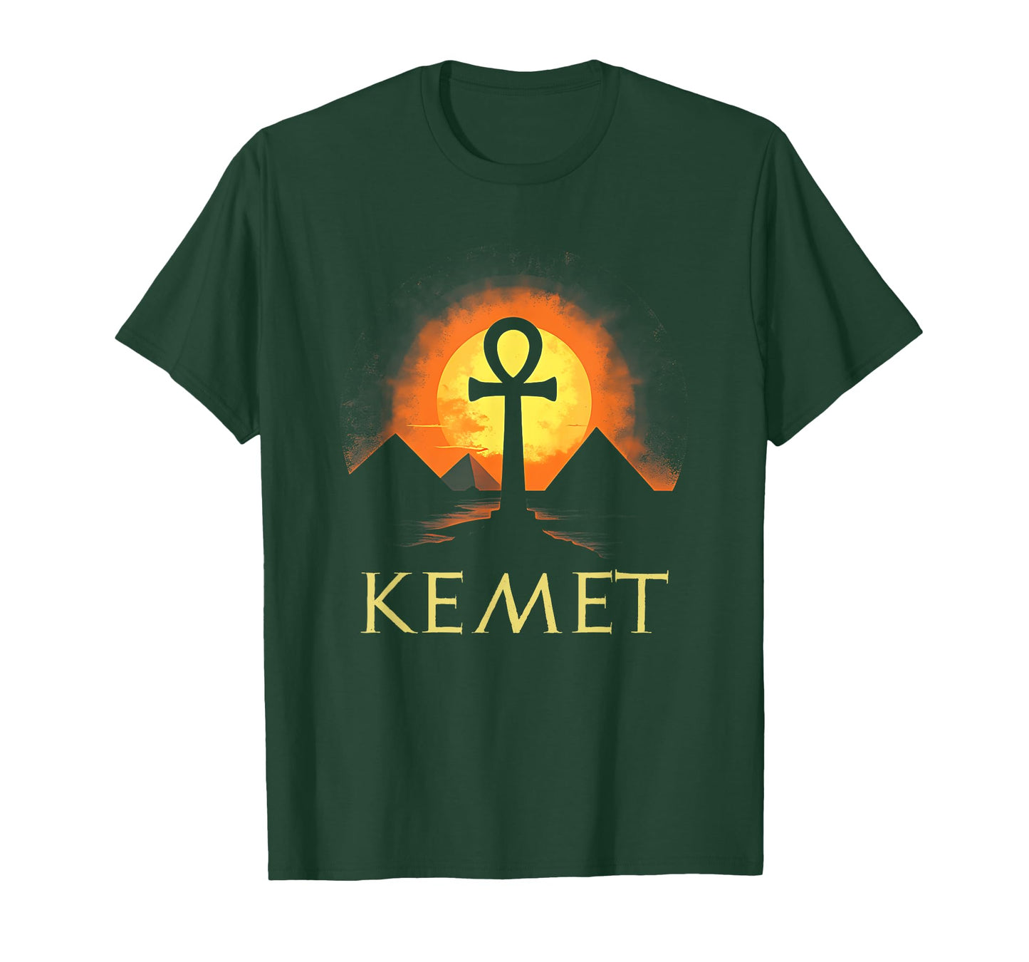 Kemet Ancient Egypt Ankh of Ra T-Shirt