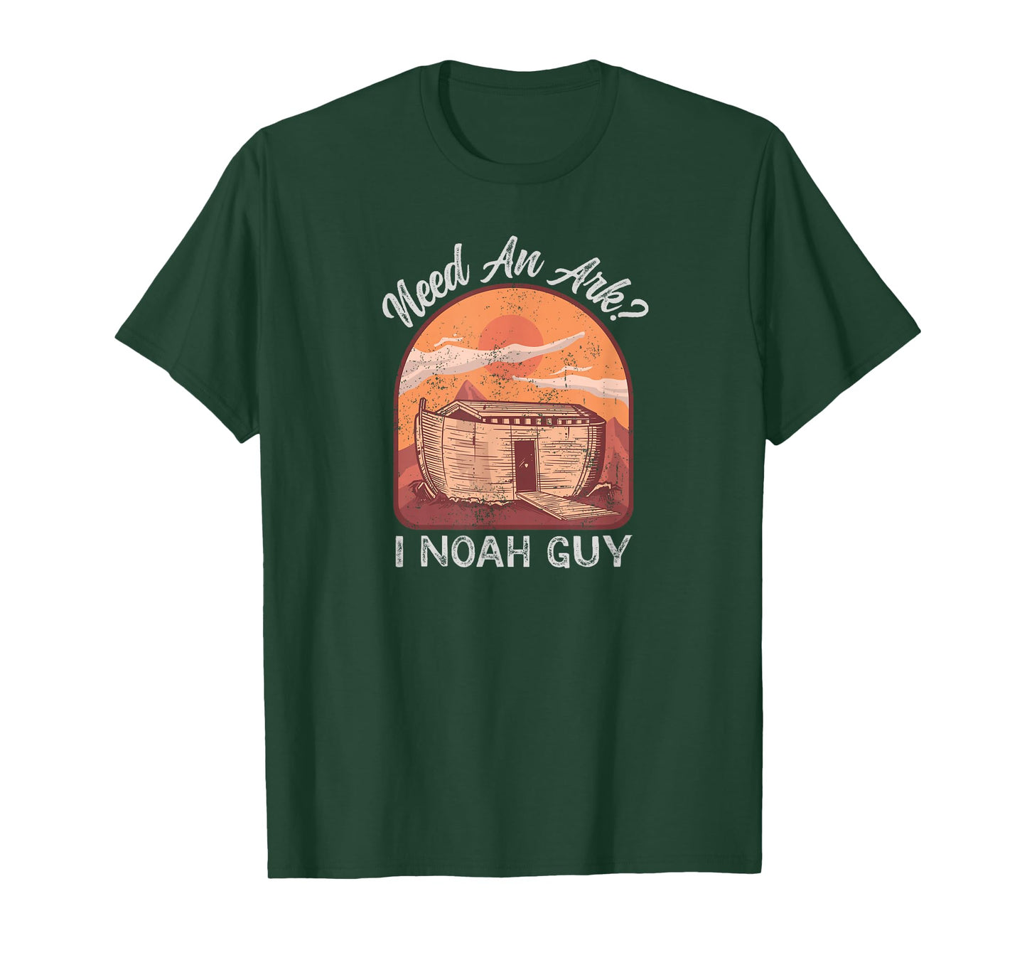 Need an Ark I Noah Guy Christian Pun Funny Humor T-Shirt