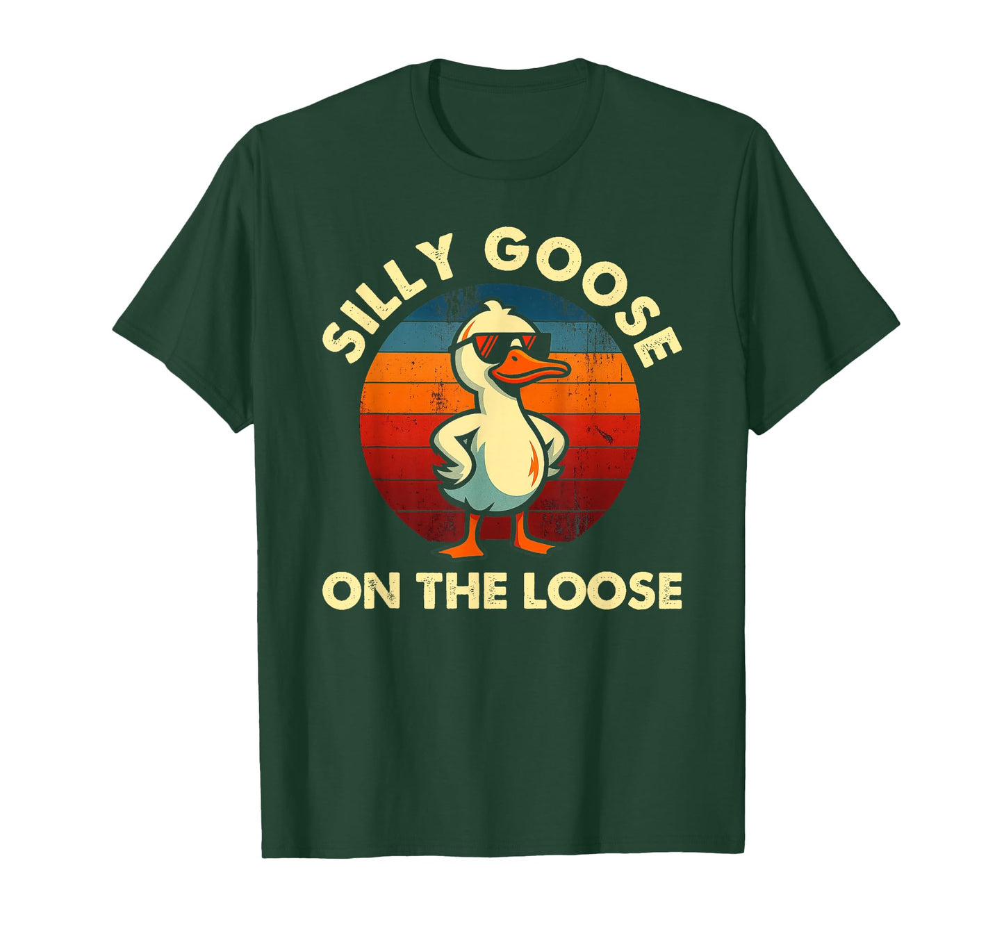 Silly Goose Shirt, Graphic Tees Men, Funny Shirts for Men T-Shirt