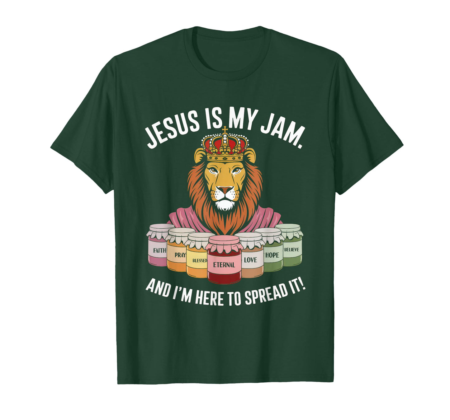 Jesus is My Jam Tshirt Men Women Christian Bible Verse T-Shirt