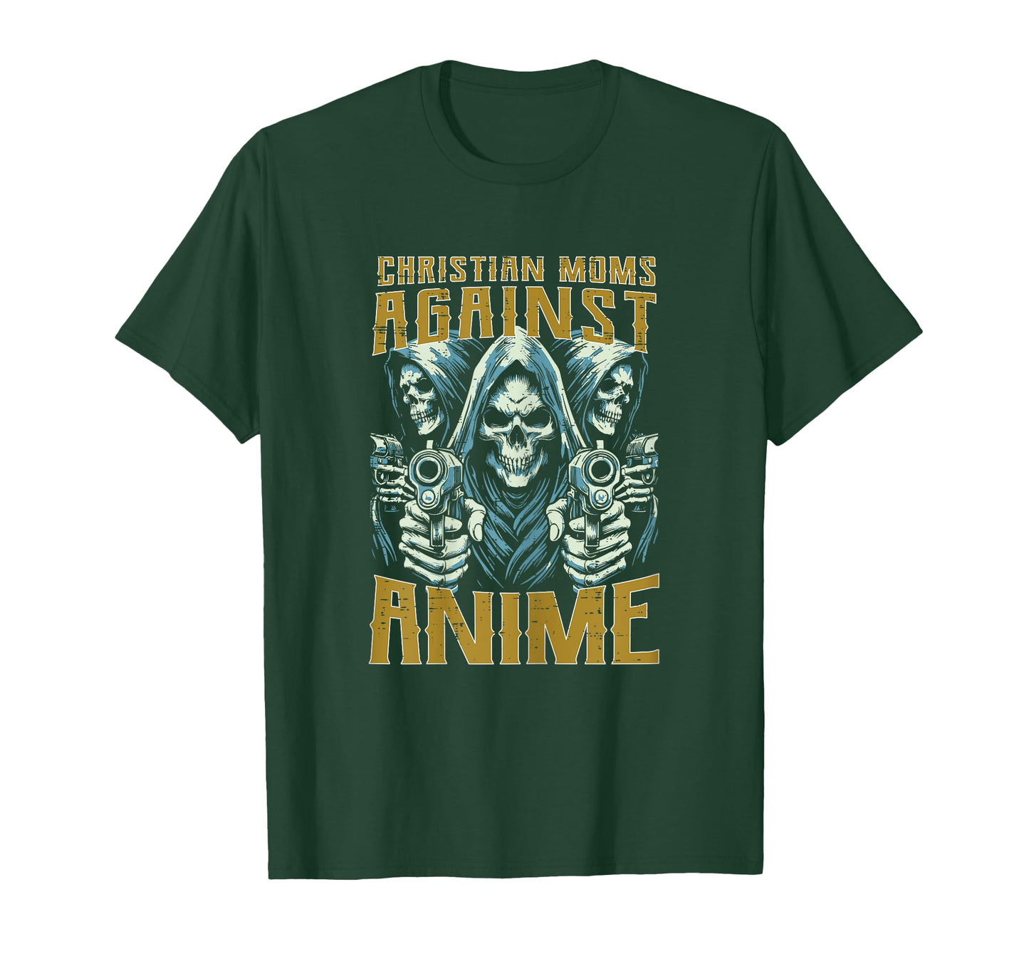 Christian Mom Against Anime Funny Bootleg Cringe Mama Women T-Shirt