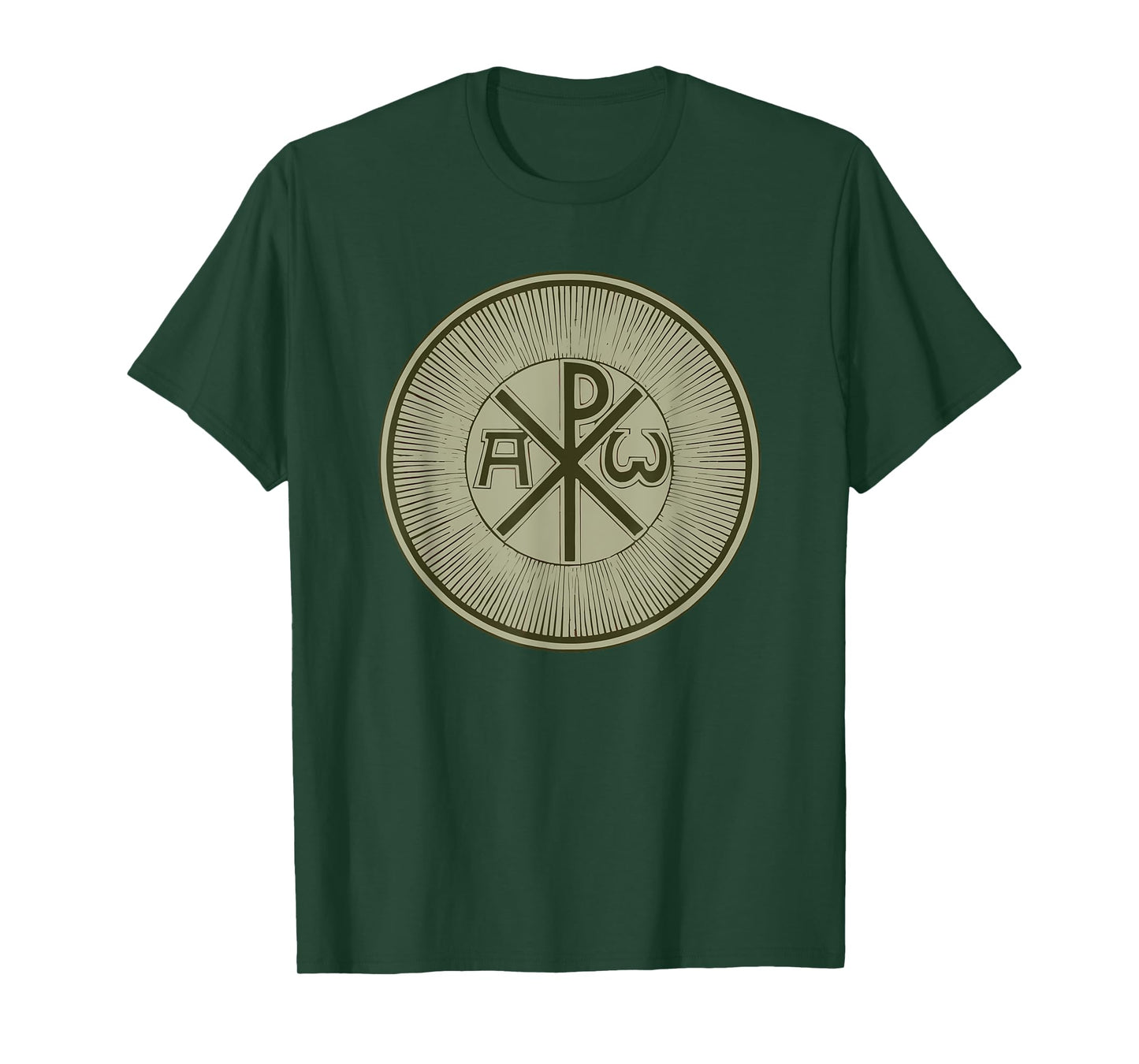 Chi-Rho Christogram Jesus Christ XP Orthodox Christian T-Shirt