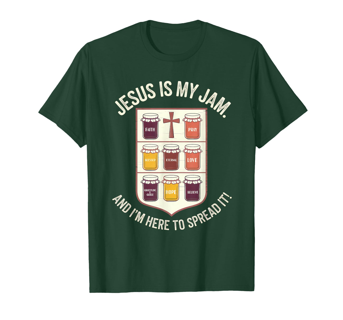 Jesus is My Jam Tshirt Men Women Christian Bible Verse T-Shirt