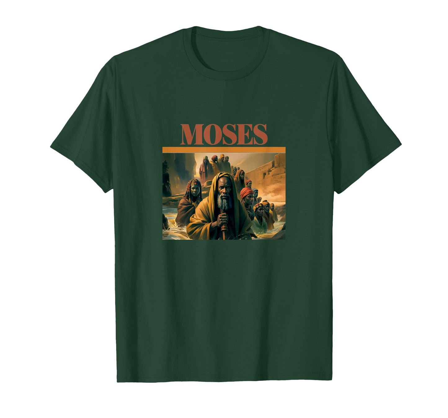 Moses - African American Hebrew Israelite Inspired Tee T-Shirt
