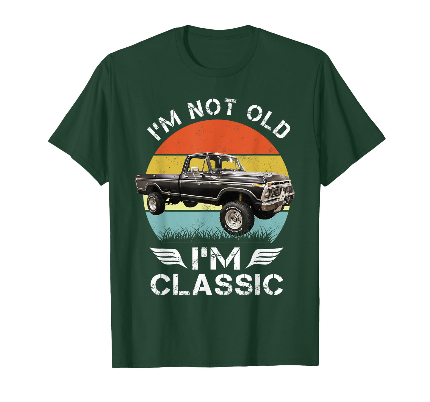 1977 classic f250 black T-Shirt, Small