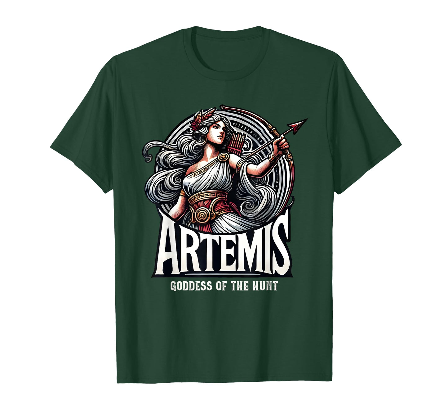 Artemis Greek Goddess Mythology Ancient Greece T-Shirt