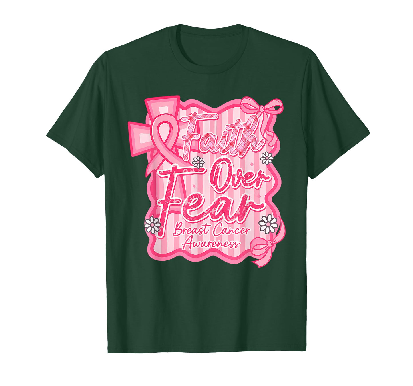 Faith Over Fear Christian, Faith Inspirational Christian T-Shirt