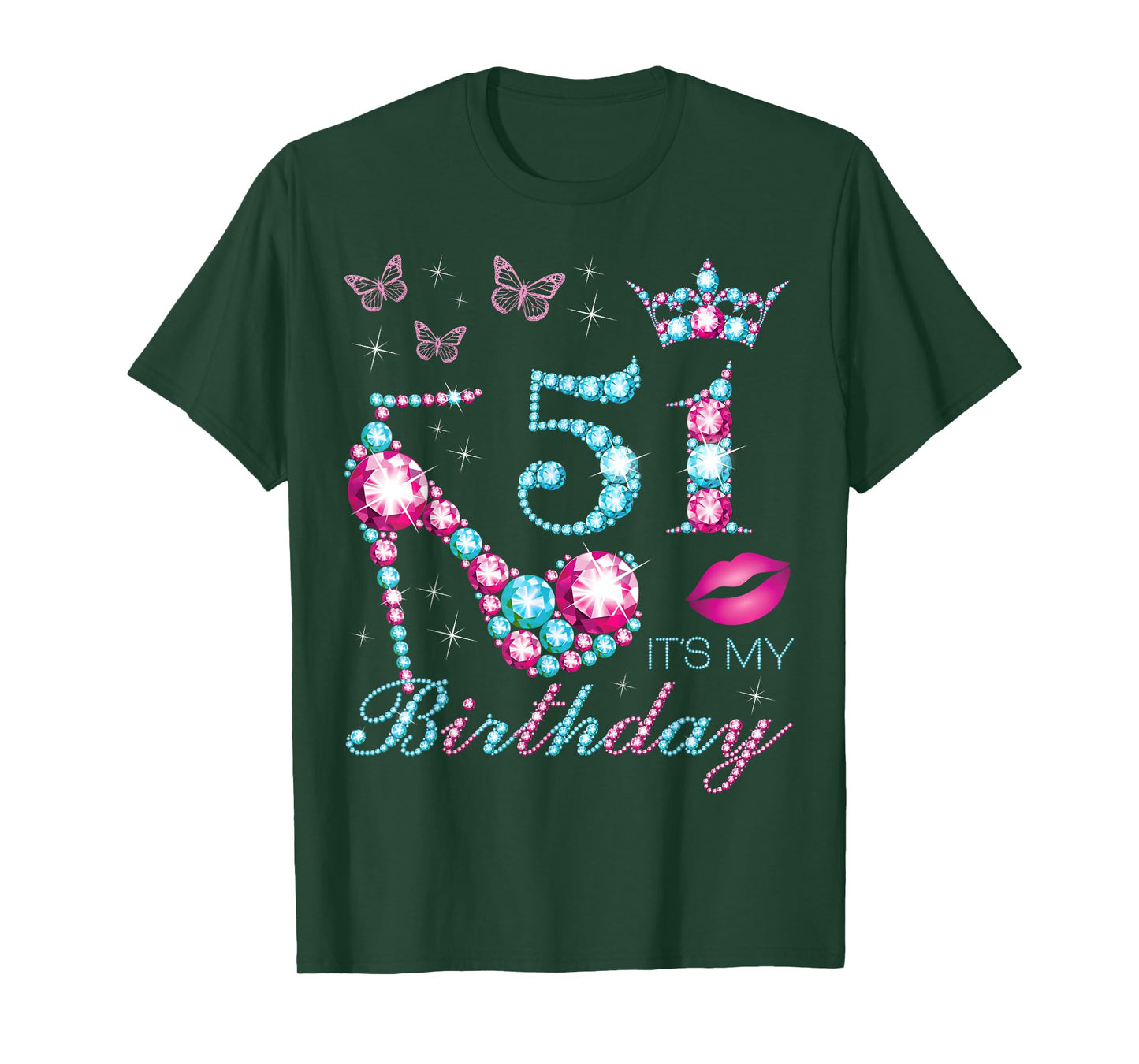 51 It's My Birthday 51 Years Old It's My 51st Birthday Party T-Shirt
