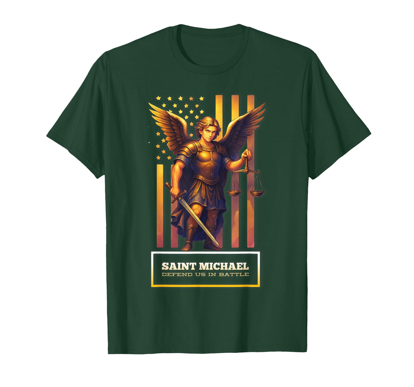 Saint Michael The Archangel Catholic T-Shirt