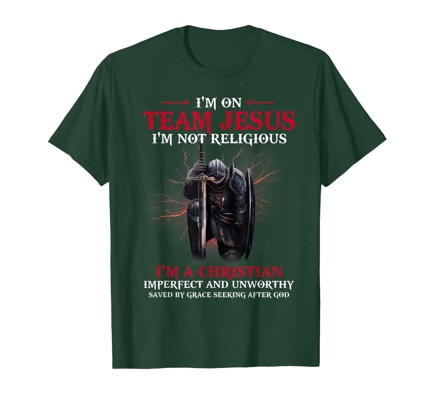 I'm On Team Jesus I'm A Christian T-Shirt
