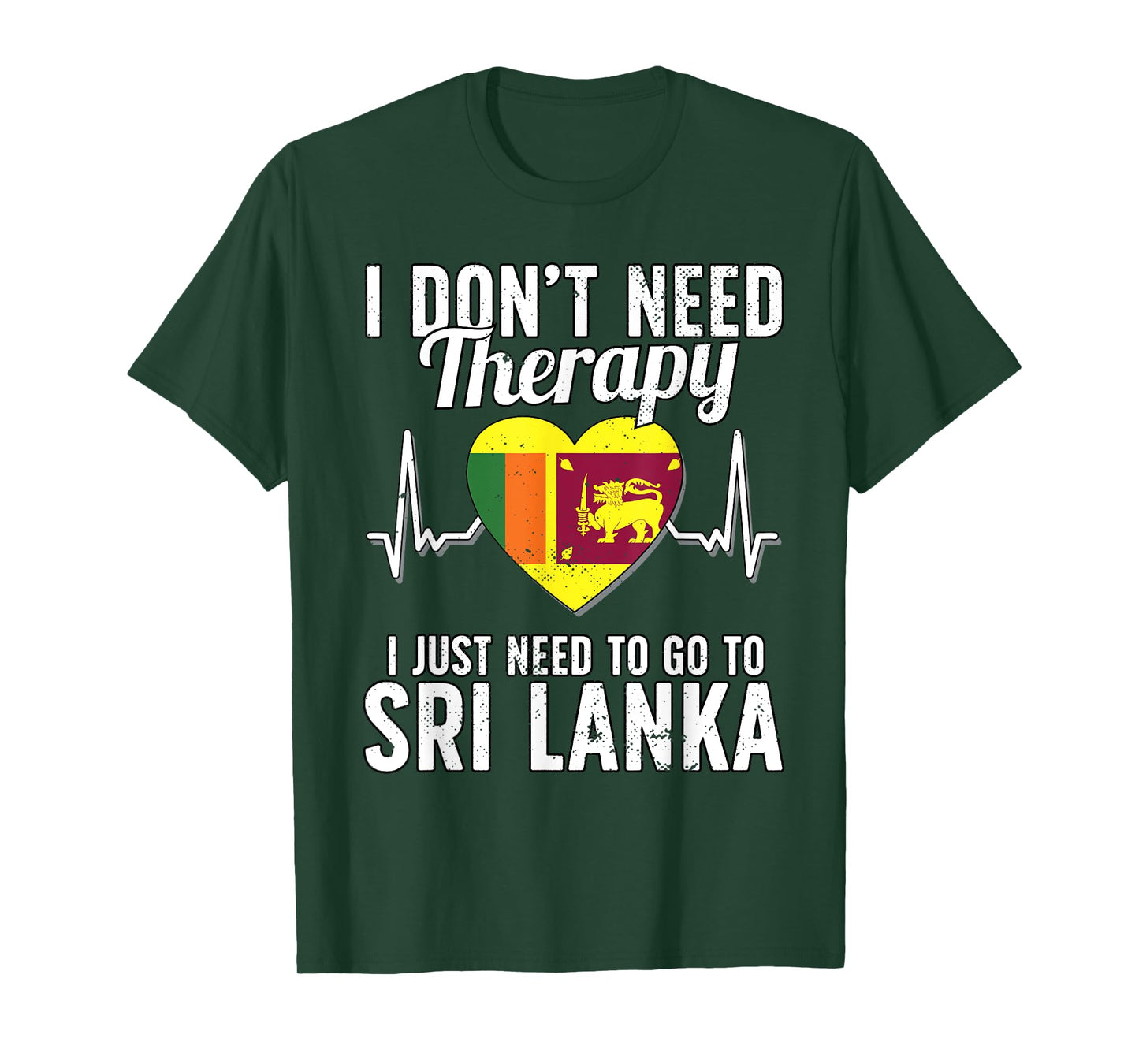 Sri Lanka Flag I Vacation Sri Lanka T-Shirt