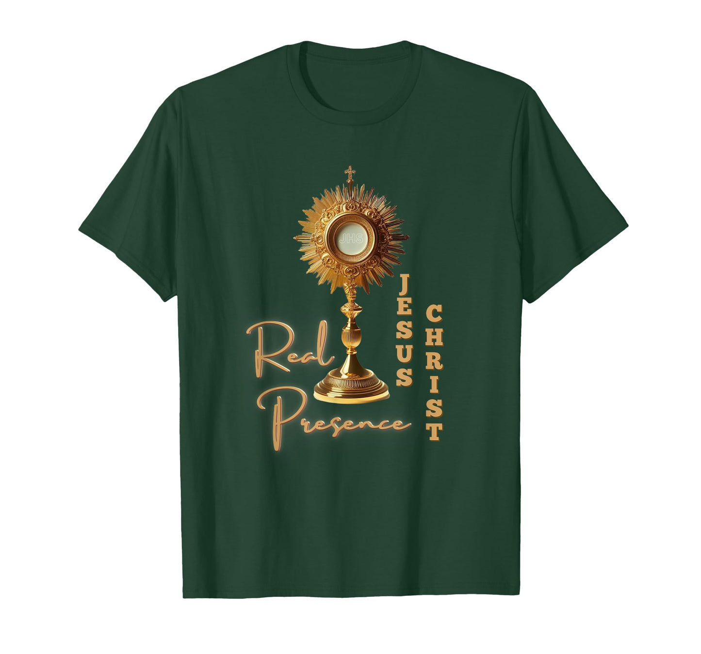 Real Presence Jesus Christ in the Most Holy Eucharist T-Shirt