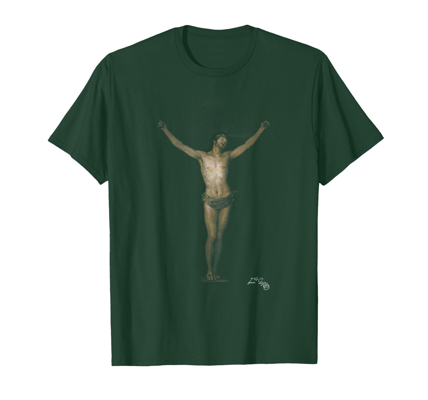 Francisco Goya - Jesus Christ on the Cross Art Crucifix T-Shirt