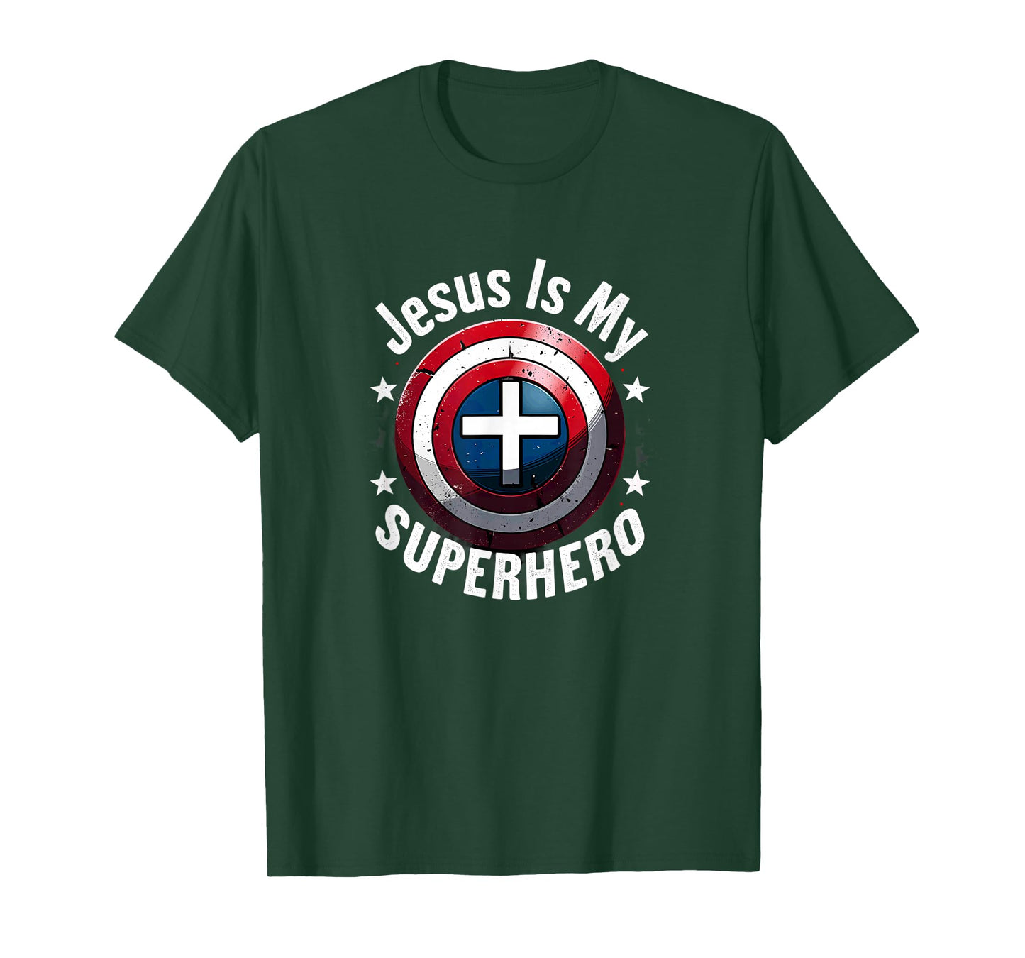 Jesus is My Superhero Christian T-Shirt