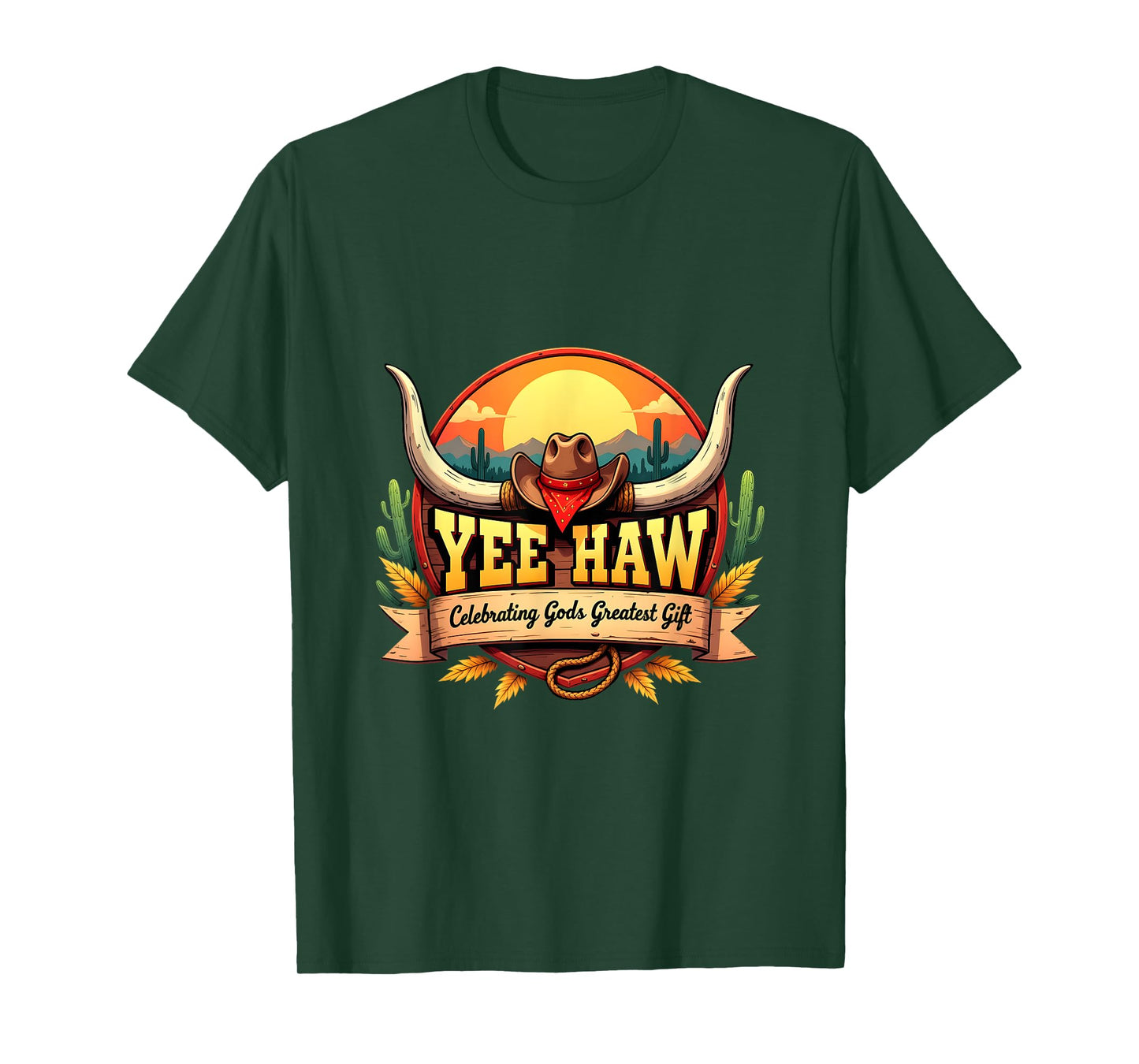 Yee Haw VBS 2025 Celebrating Greatest Camp Youth T-Shirt