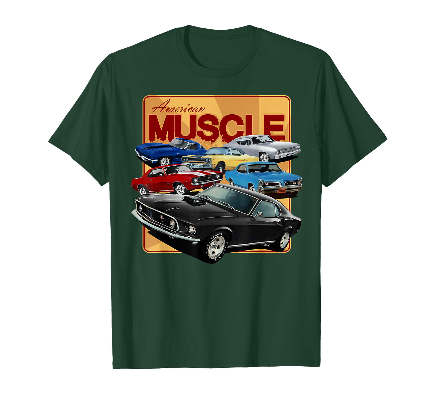 1968 1967 1965 2005 64 70 66 06 69 71 04 GTO Classic Car T-Shirt