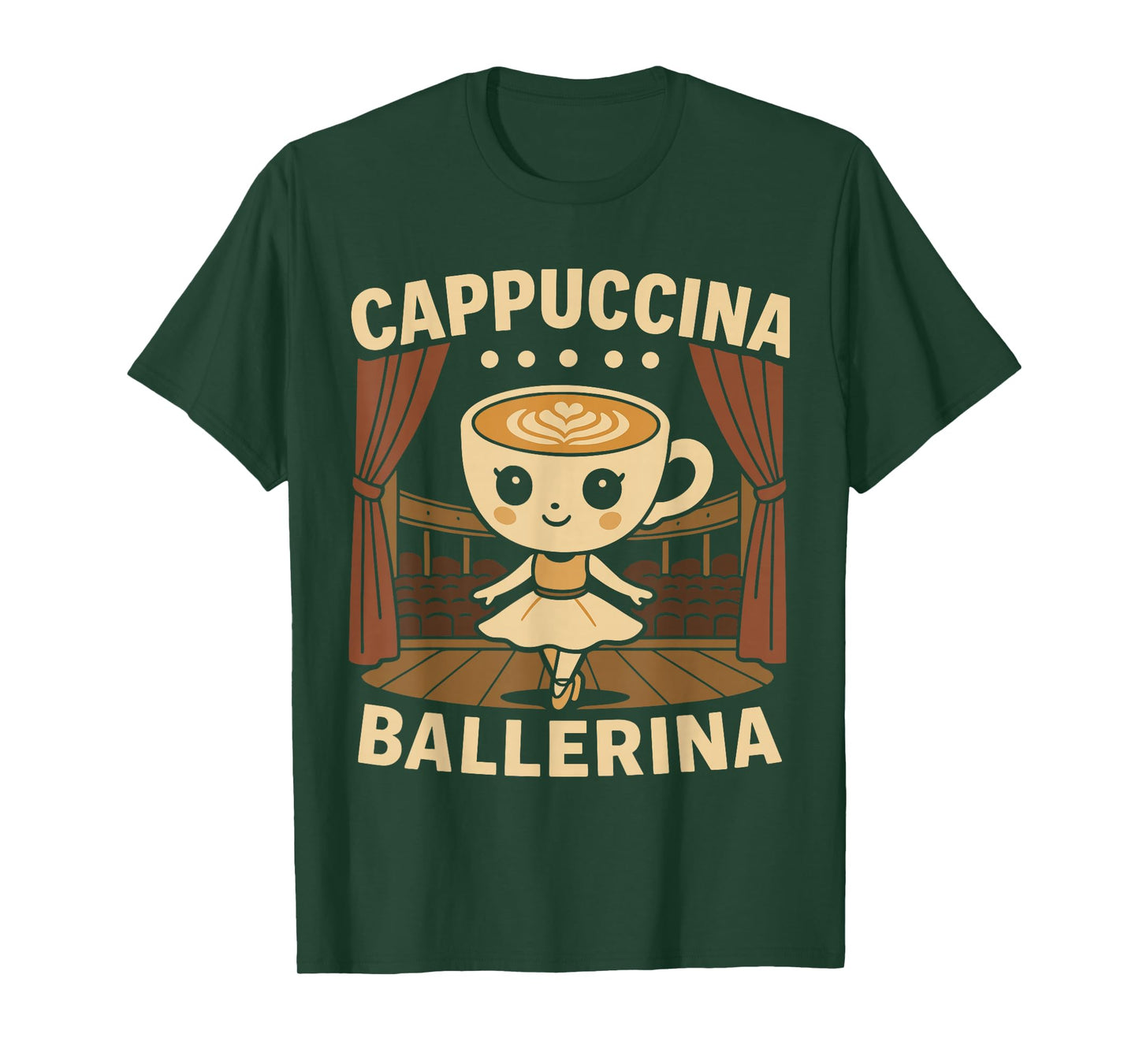 Cappuccina Ballerina Cappuccino Ballerina T-Shirt