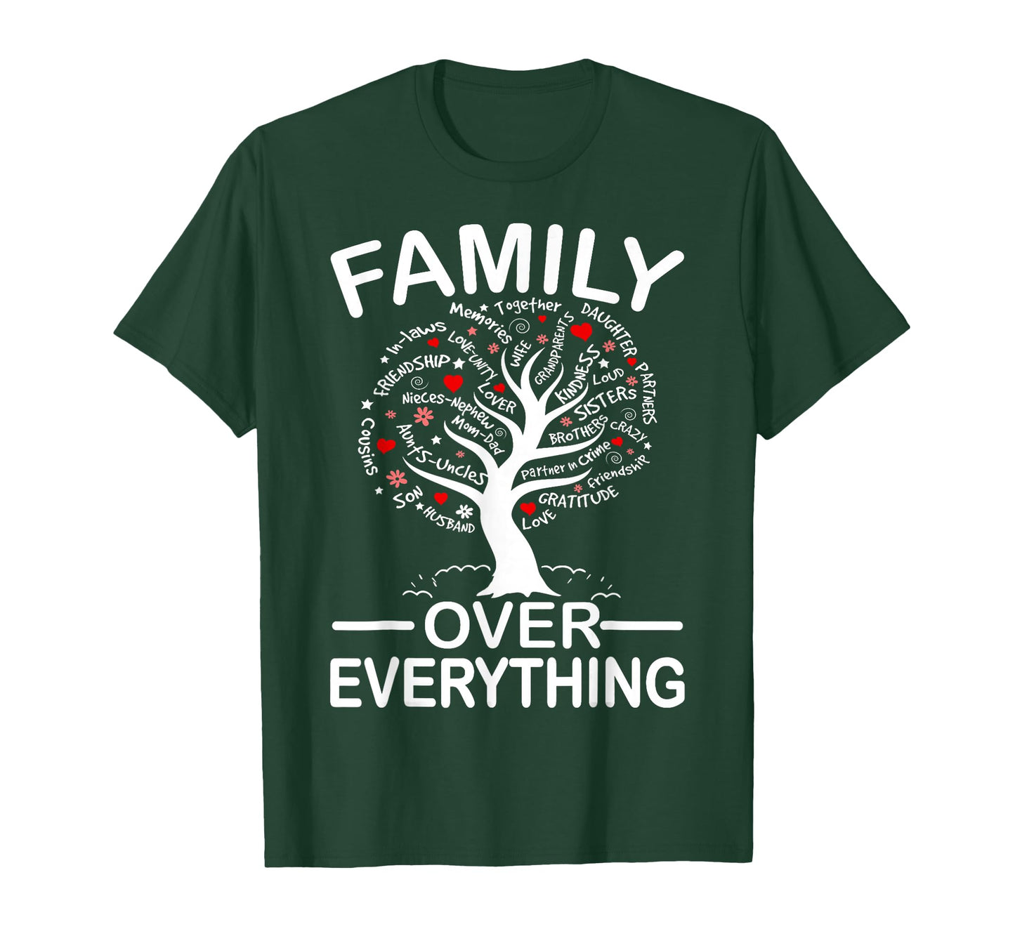 Family Over Everything Matching Family Reunion Party 2025 T-Shirt