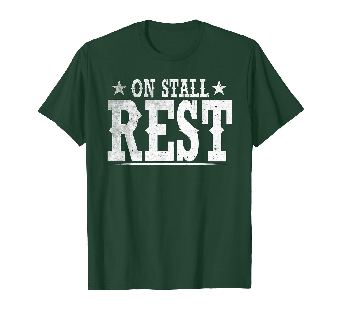 Equestrian on stall rest Horse Riding Funny Horse lover T-Shirt