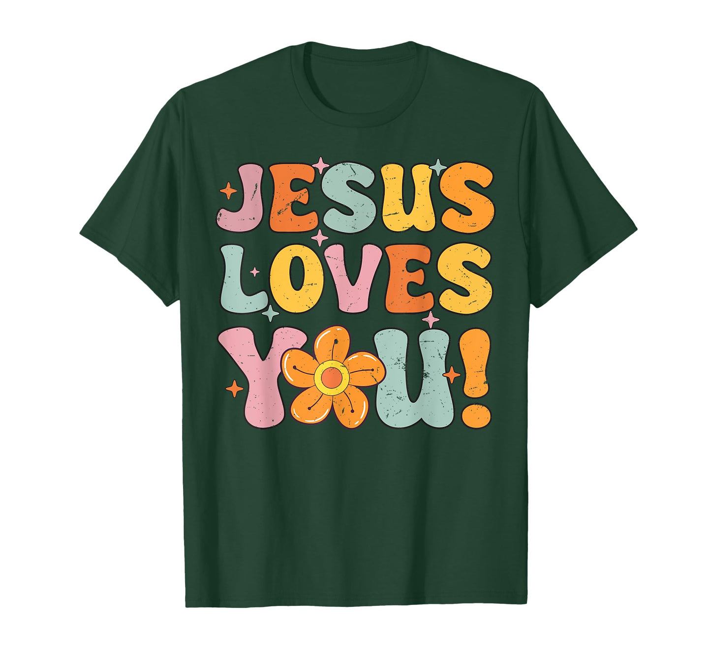Christian Lovers Jesus Loves you Jesus Faith Jesus Loves you T-Shirt