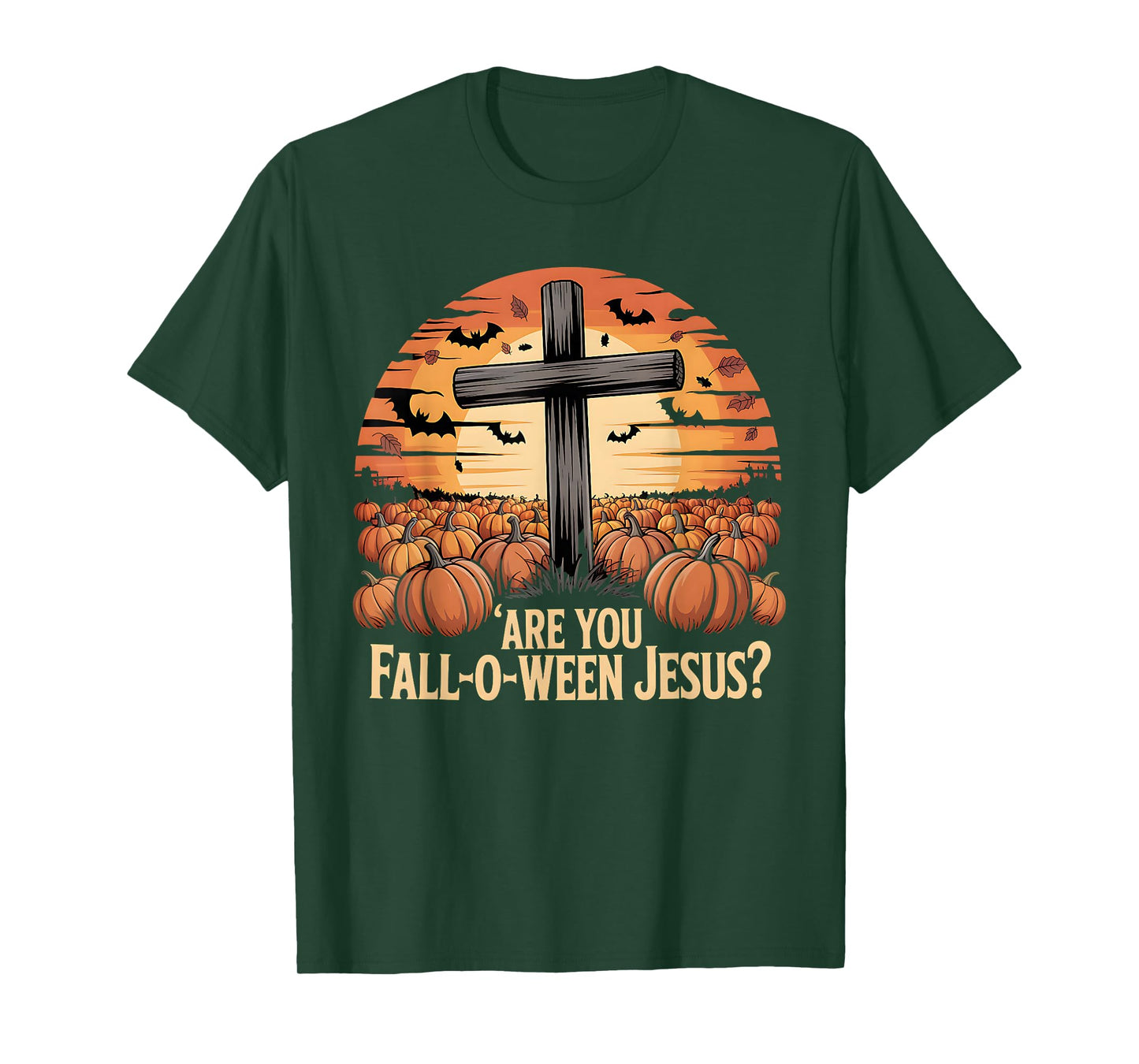are You Fall Oween Jesus Halloween Christ T-Shirt