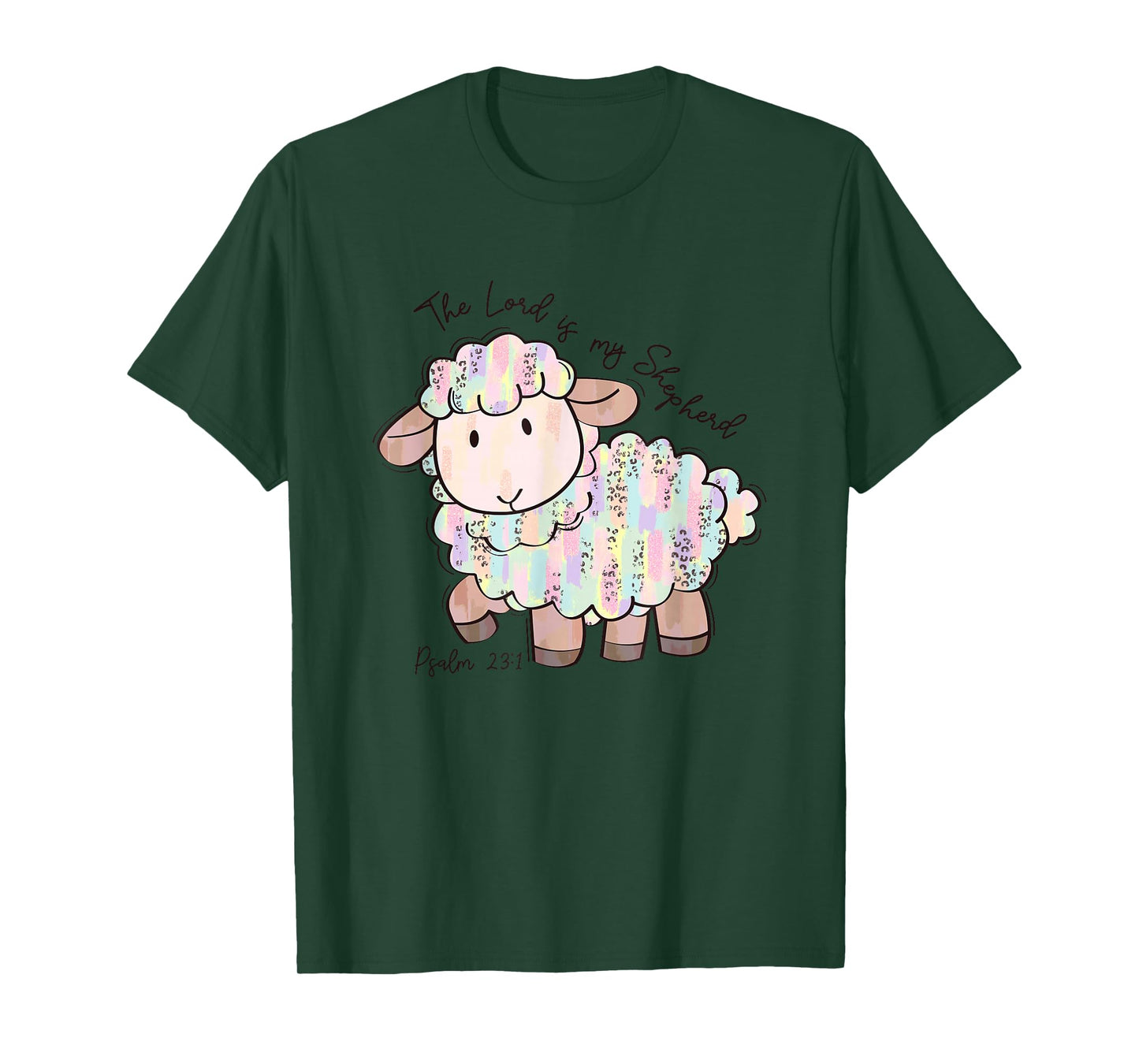 The Lord is My Shepherd Psalm 23:1 T-Shirt