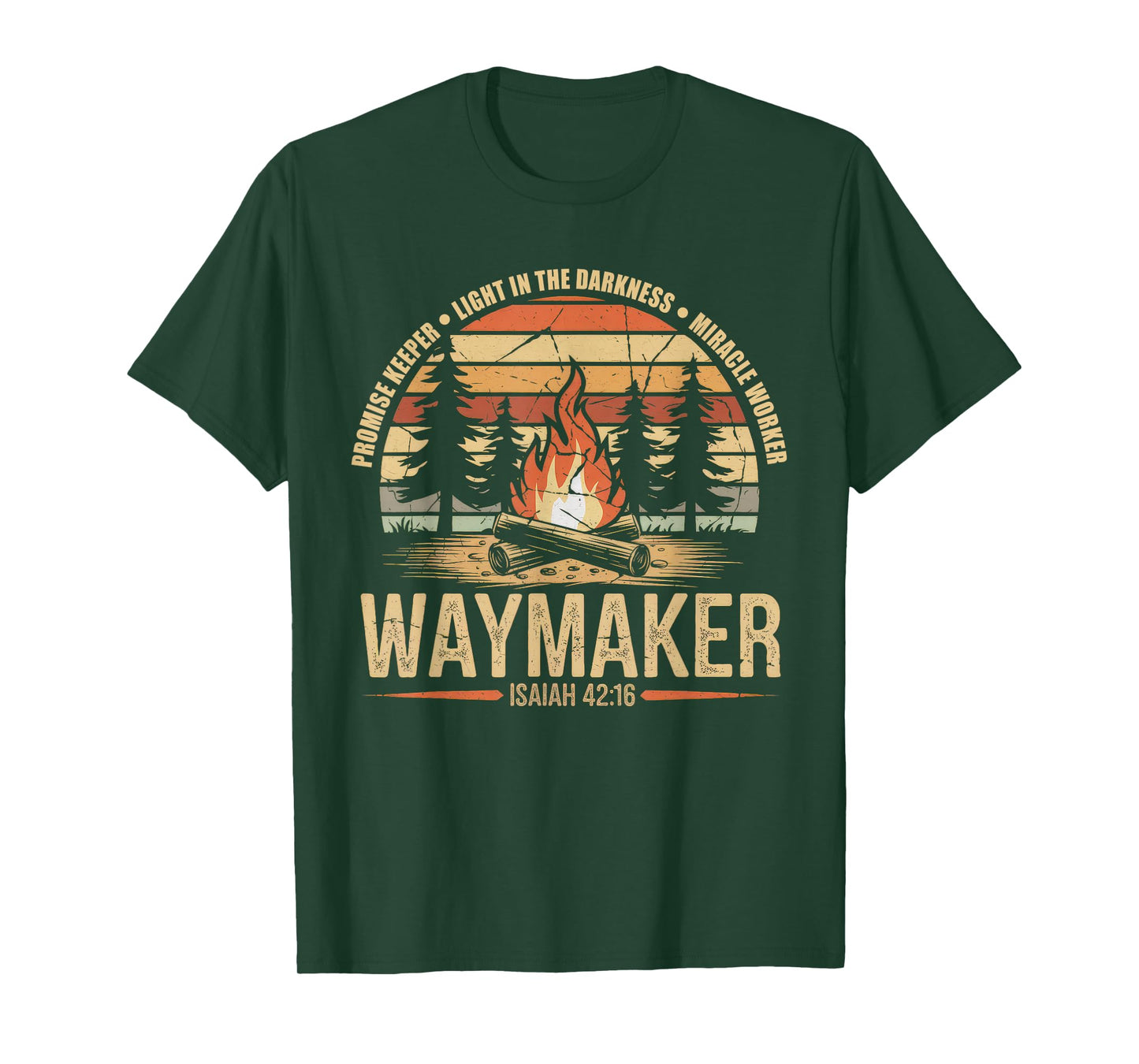 Waymaker Tshirt Promise Keeper Miracle Worker God Christian T-Shirt