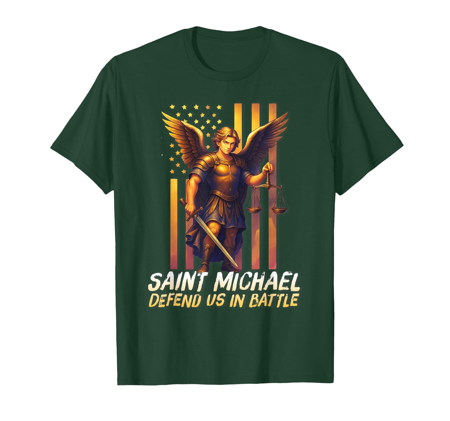 Saint Michael The Archangel Catholic T-Shirt