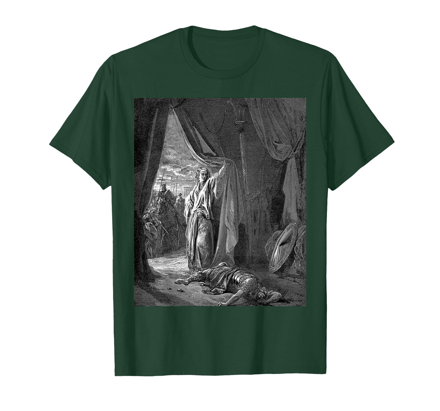 Jael and Sisera Gustave Dore Biblical Art The Bible T-Shirt