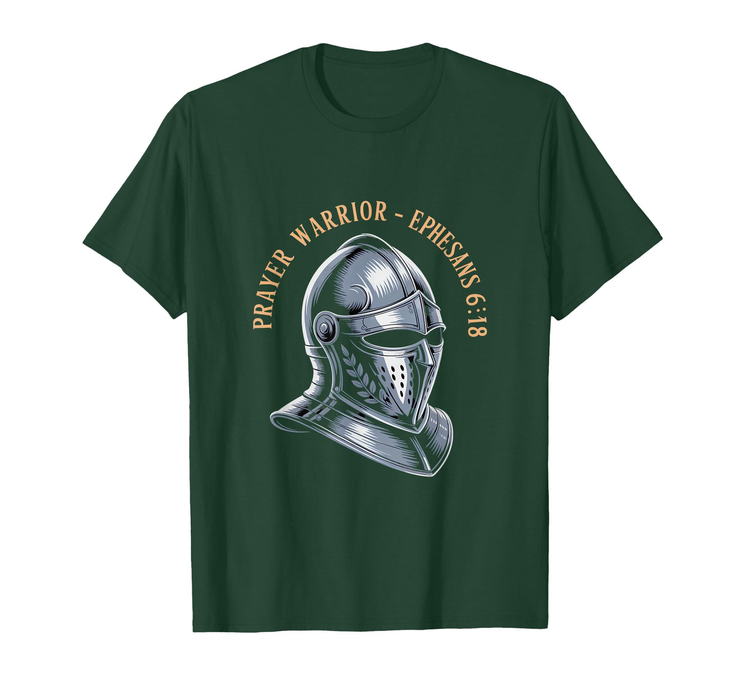 Christian Prayer Warrior Ephesians 6 18 Armor of God T-Shirt