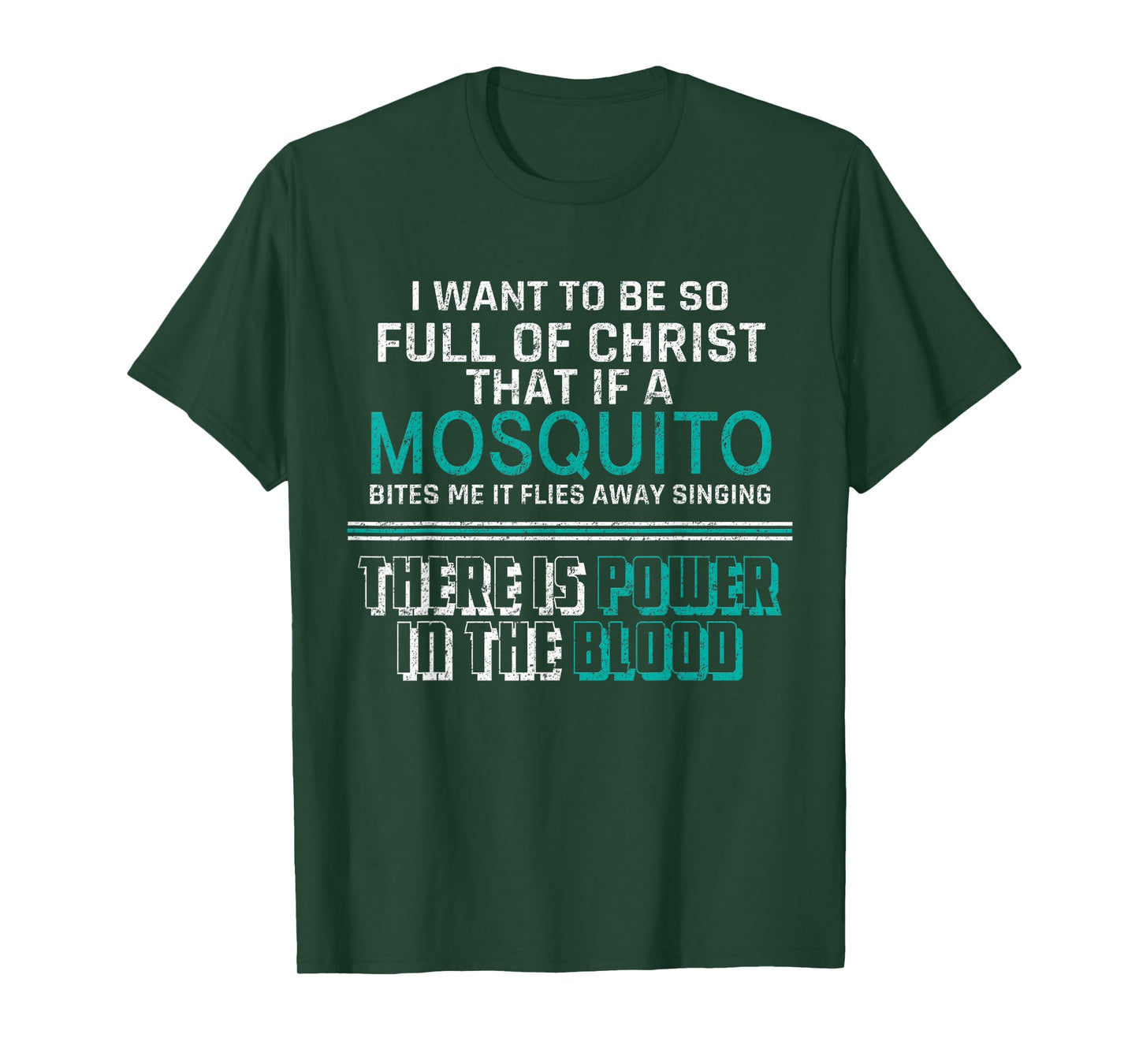 Christian Mosquito Bible Joke Meme Quotes Christian Gifts T-Shirt