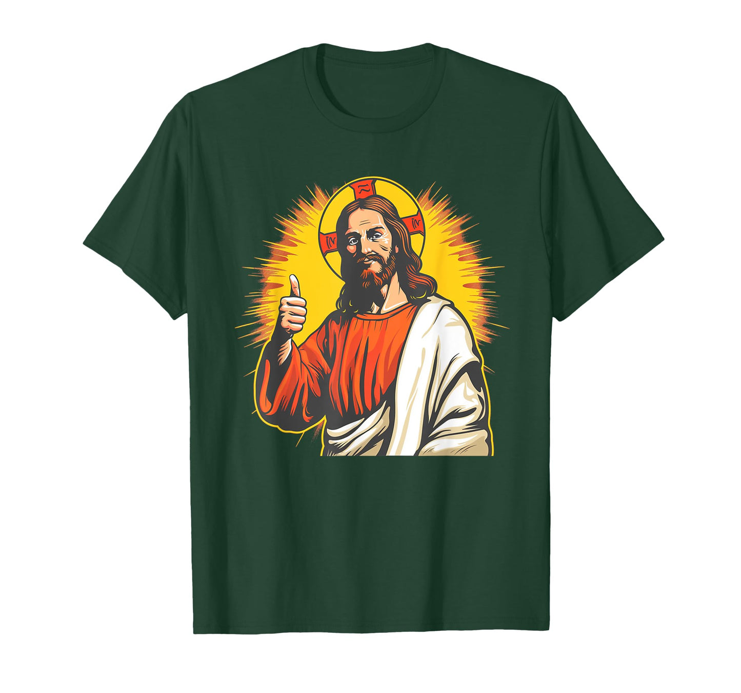 Amazing Jesus with Thumb up for Boys and Girls T-Shirt