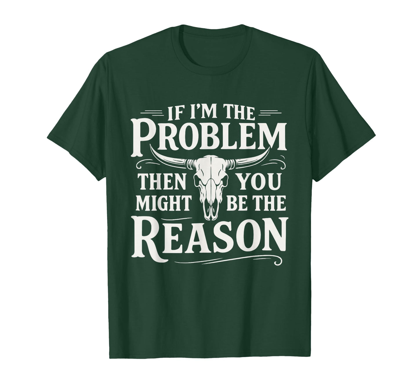 If Problem Vintage Then You Might Be Reason Funny T-Shirt