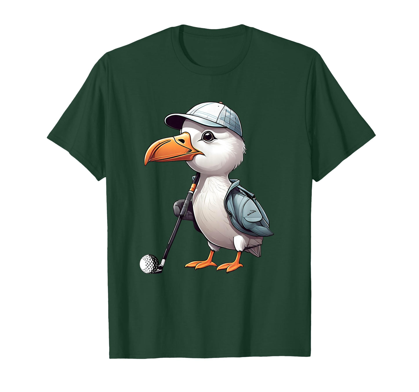 Funny Golfer Albatross Bird Golf Player Game Gift Men Women T-Shirt