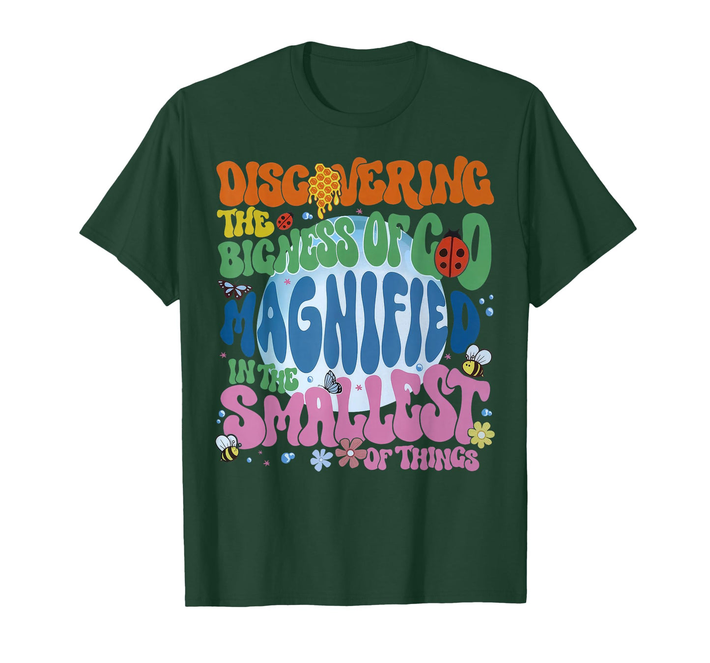 VBS 2025 Magnified Discovering the Bigness of God Christian T-Shirt