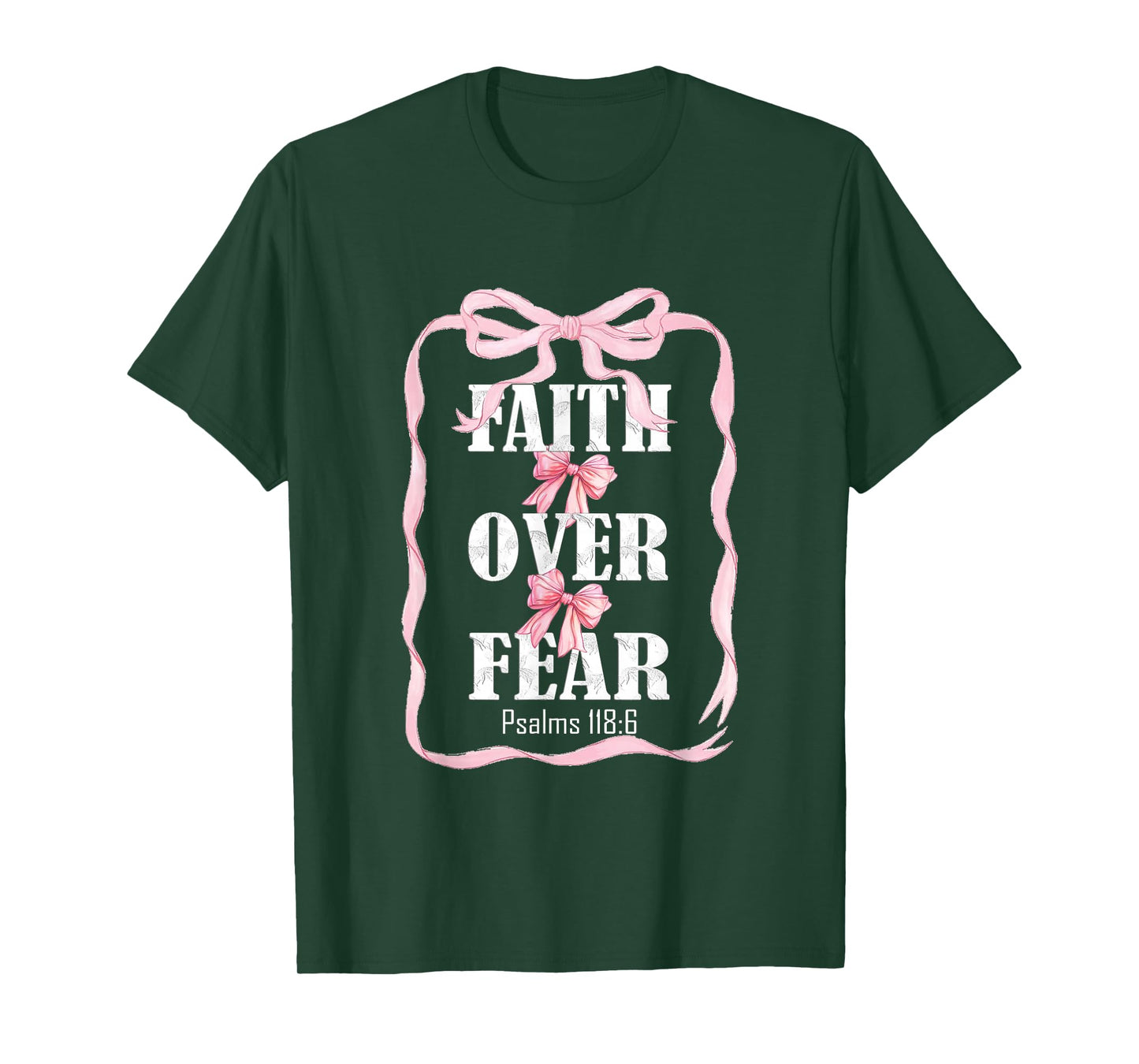 Faith Over Fear Coquette T-Shirt