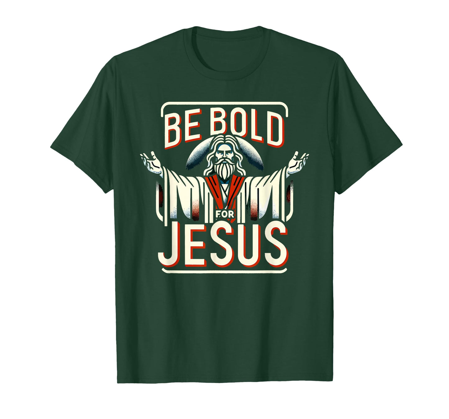 Be Bold For Jesus Shirt Bible Shirt God Religious T-Shirt