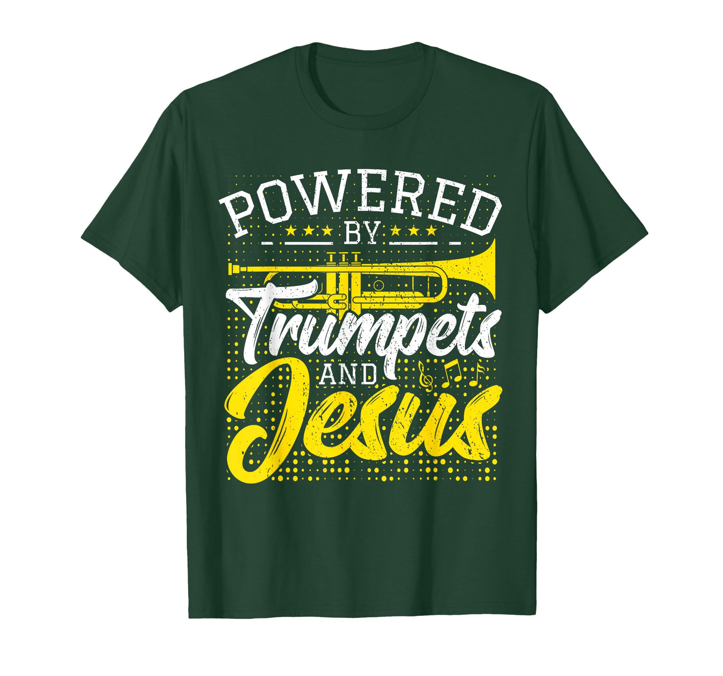 Christian Trumpet Player Jesus Christ Church Trumpeter T-Shirt