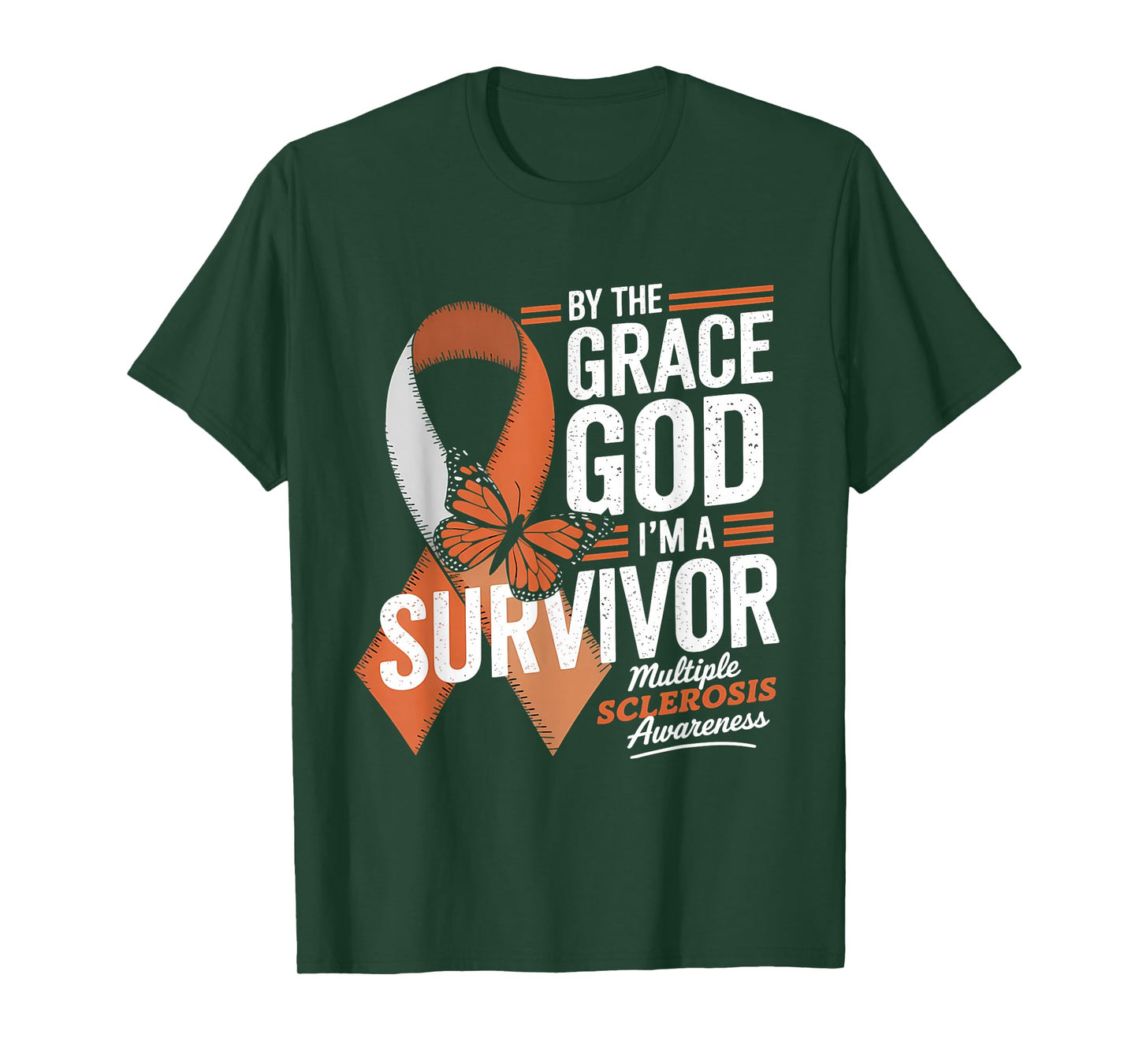 By The Grace God Multiple Sclerosis Awareness Month T-Shirt