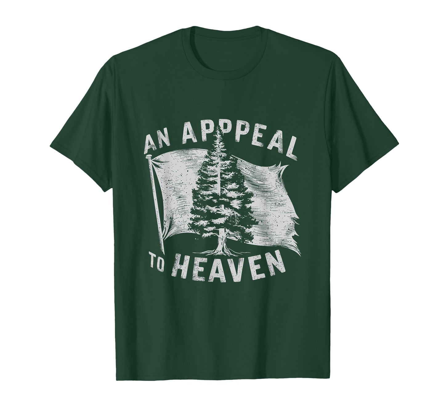 4th of July An Appeal To Heaven Flag Pine Tree Flag Women Men T-Shirt
