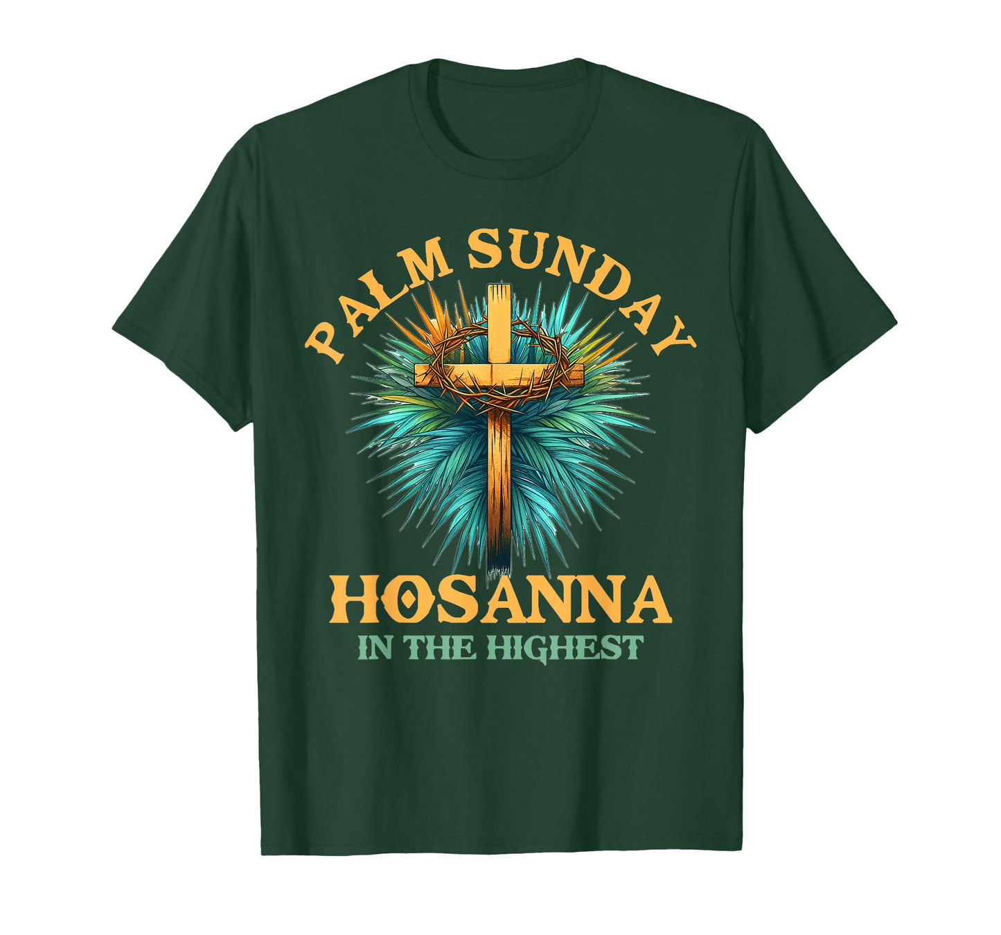 Palm Leaf Holy Week Palm Sunday Hosanna In the Highest T-Shirt