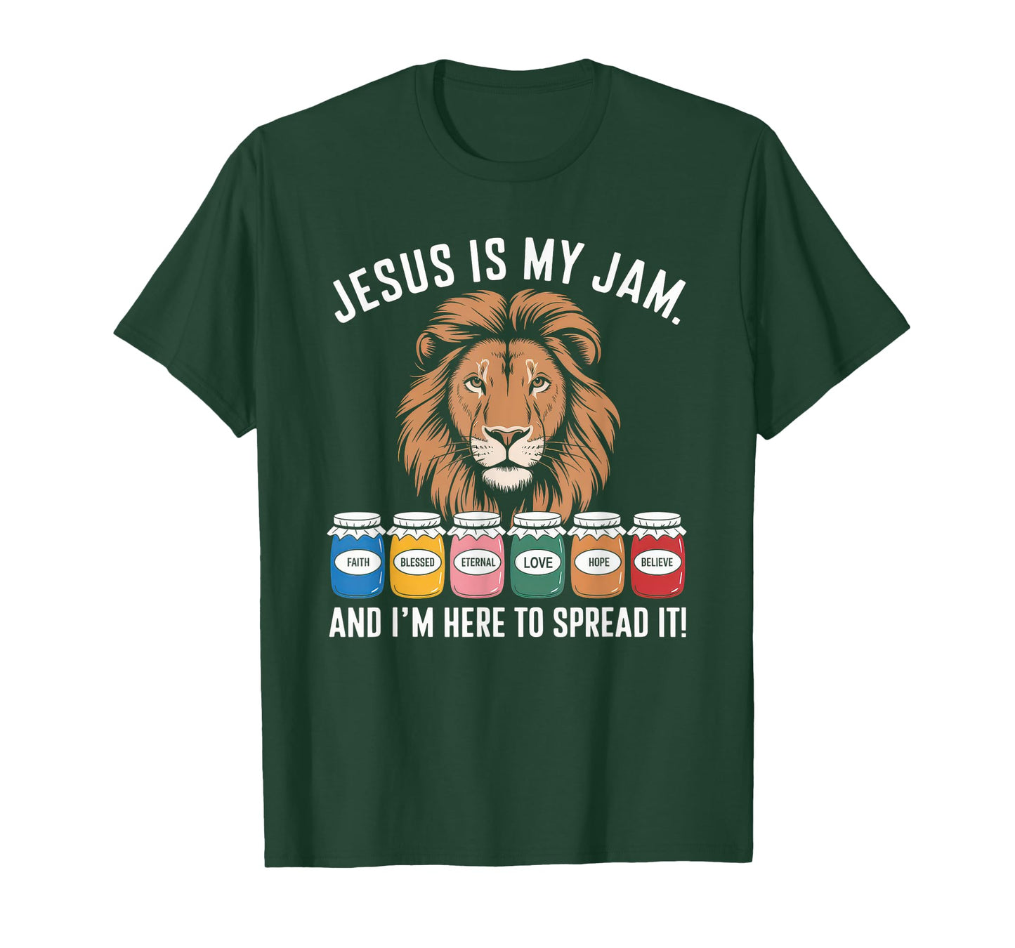 Jesus is My Jam Tshirt Men Women Christian Bible Verse T-Shirt