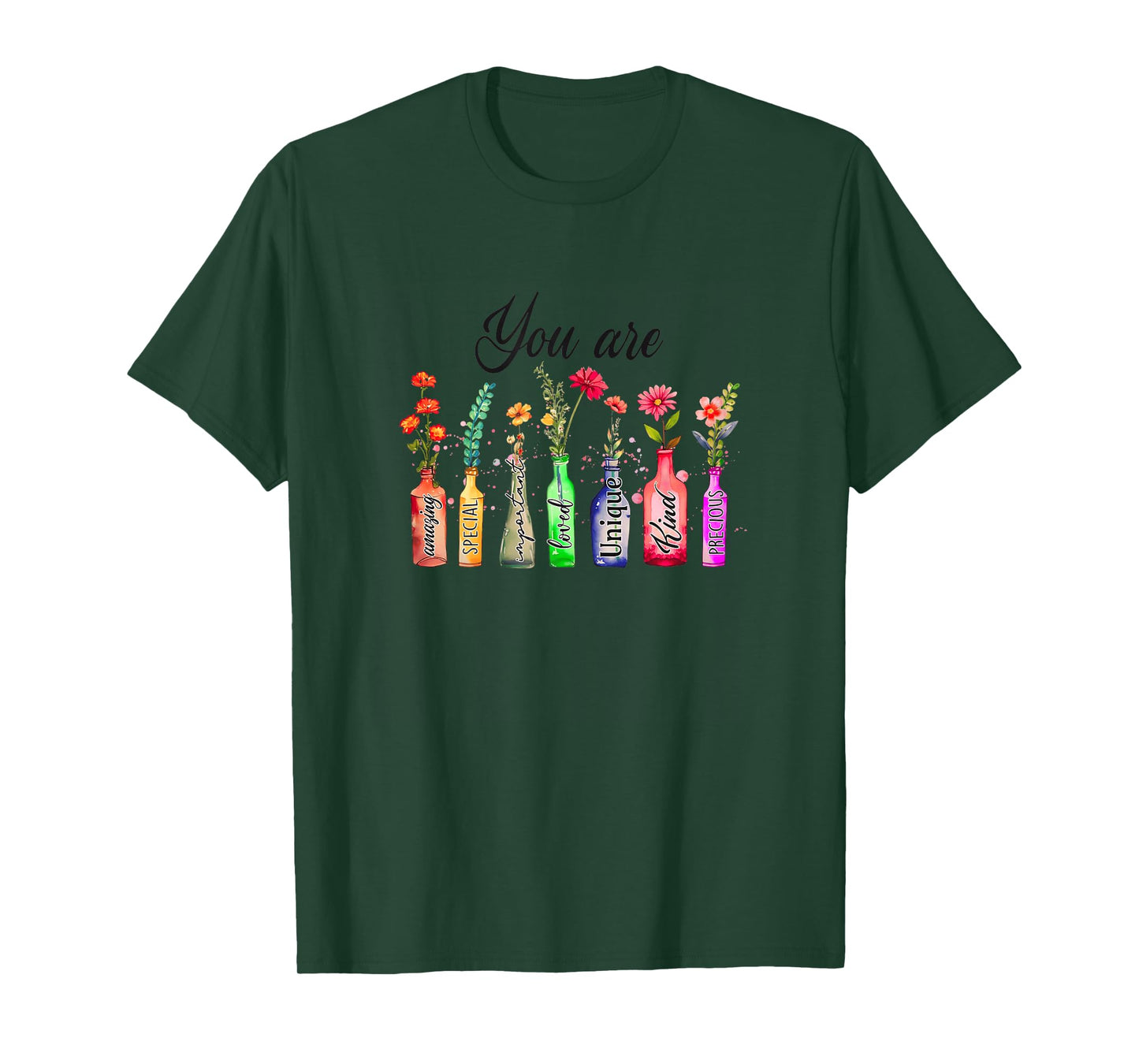 Inspirational Scripture Bottle Design for Faith Lovers T-Shirt
