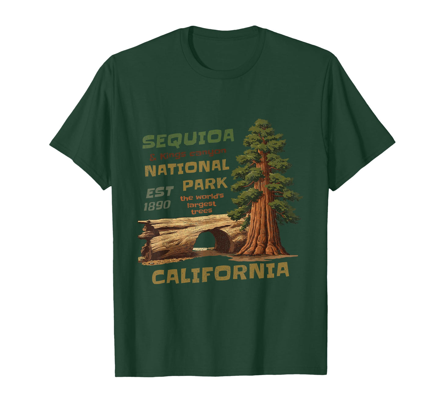 Sequoia & Kings Canyon National Parks T-Shirt