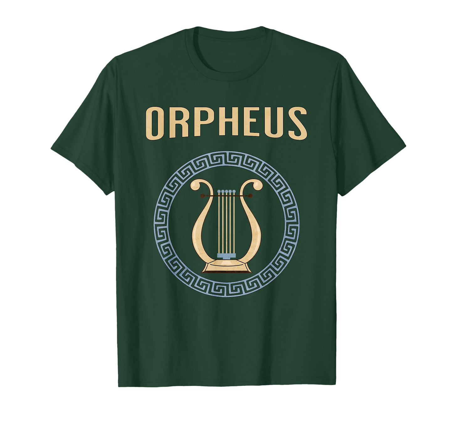 Orpheus Greek Mythology Ancient Greek Lyre Symbol T-Shirt