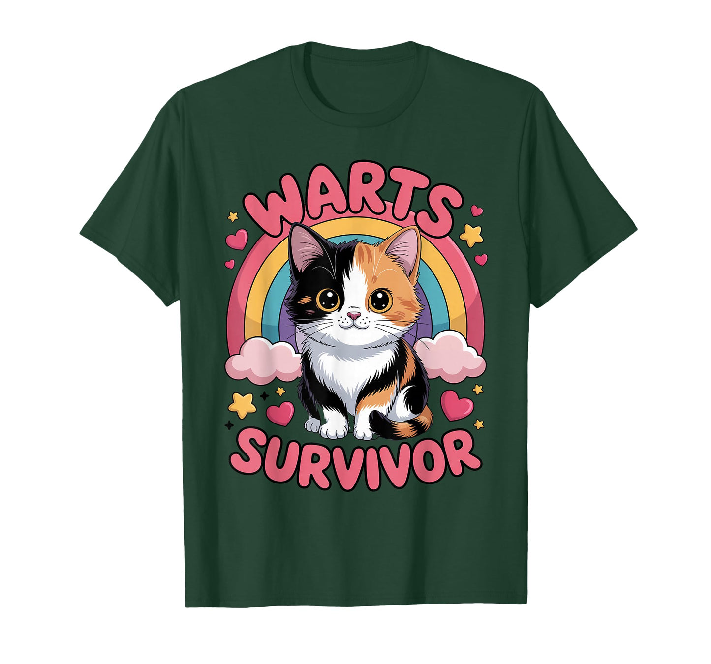 Warts Survivor Funny Inappropriate Adult Humor Warts T-Shirt