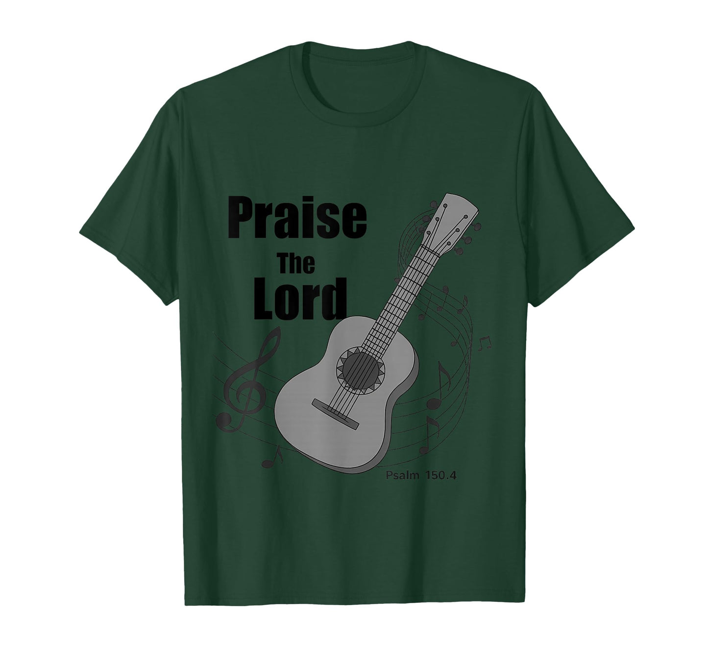 Praise The Lord Guitar Worship Tee T-Shirt